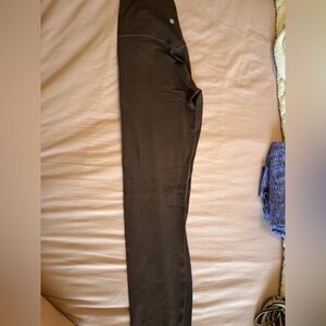 CRZ YOGA Brown High-Waist Stretch Leggings